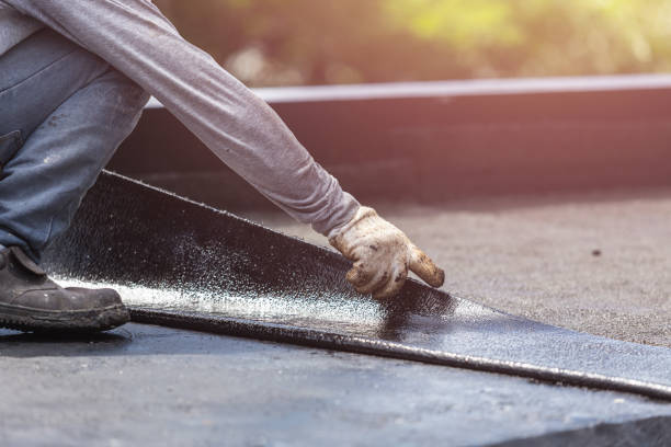 Professional Emergency Waterproofing technician working in Two Rivers, WI